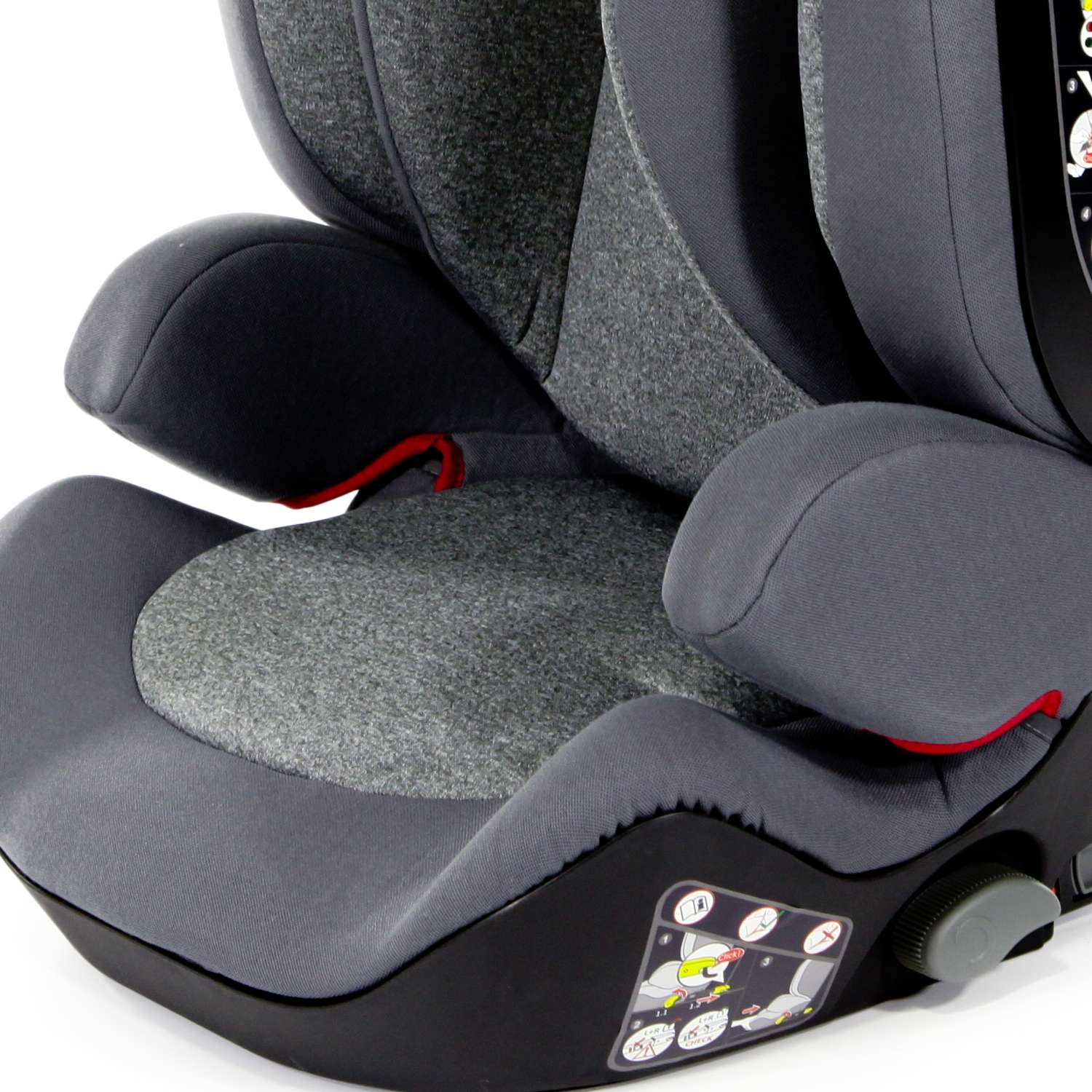 Автокресло Olsson Aurora Fix Grey Isofix 2/3 (15-36 кг) - фото 23