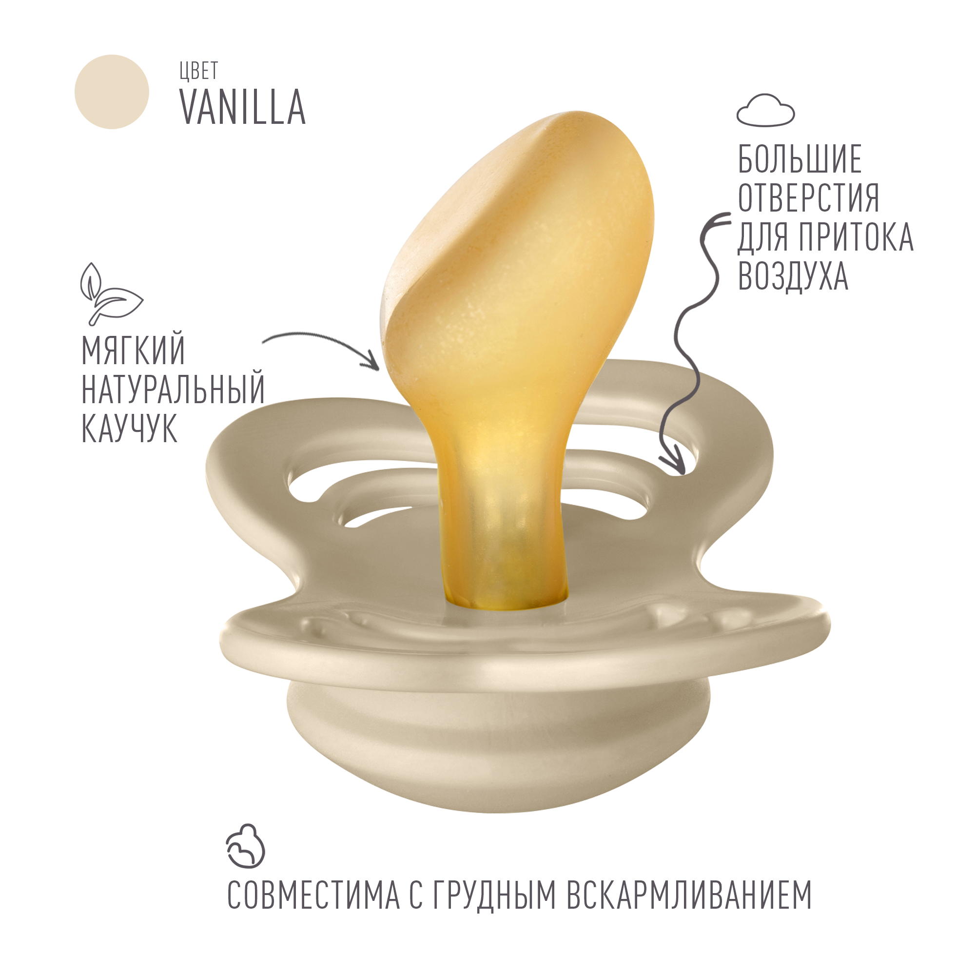 Пустышка BIBS от 6 мес. - фото 2