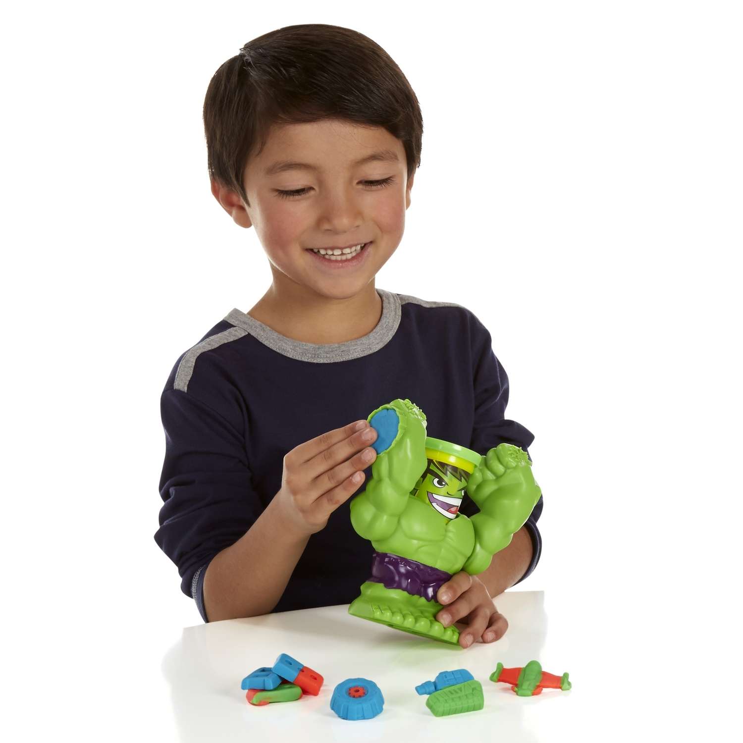 Пластилин Play-Doh Битва Халка - фото 6