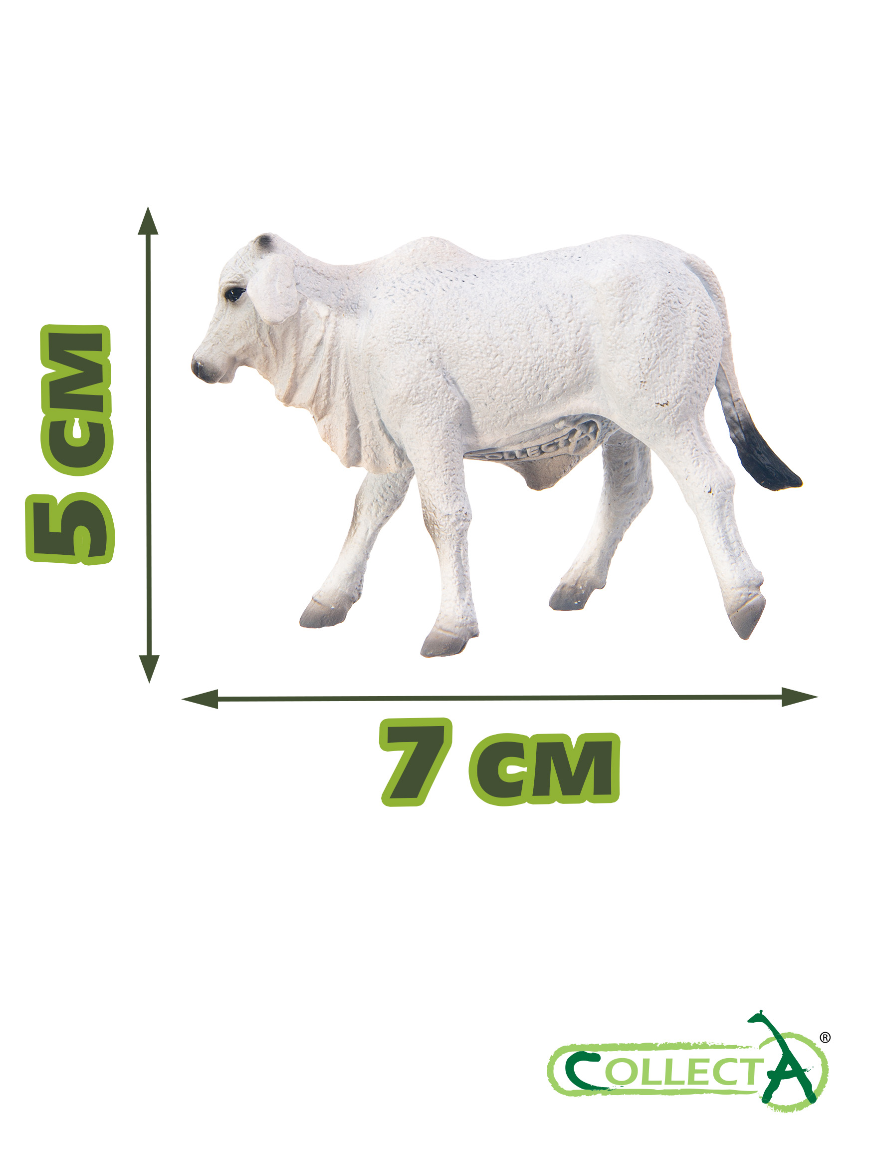 Фигурка Collecta Теленок Брахмана - фото 2