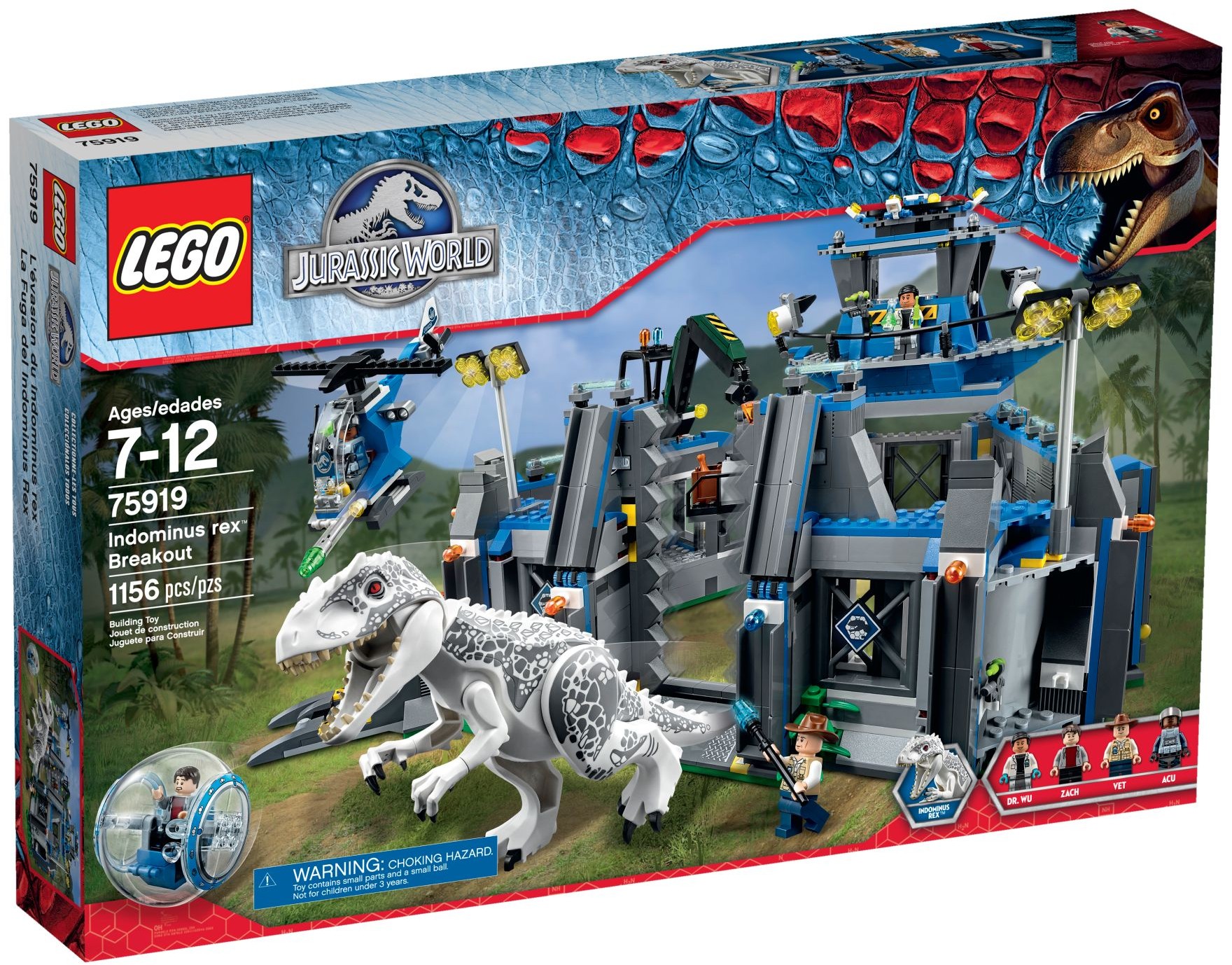 Конструктор LEGO Jurassic World 75919 1156 дет. - фото 1