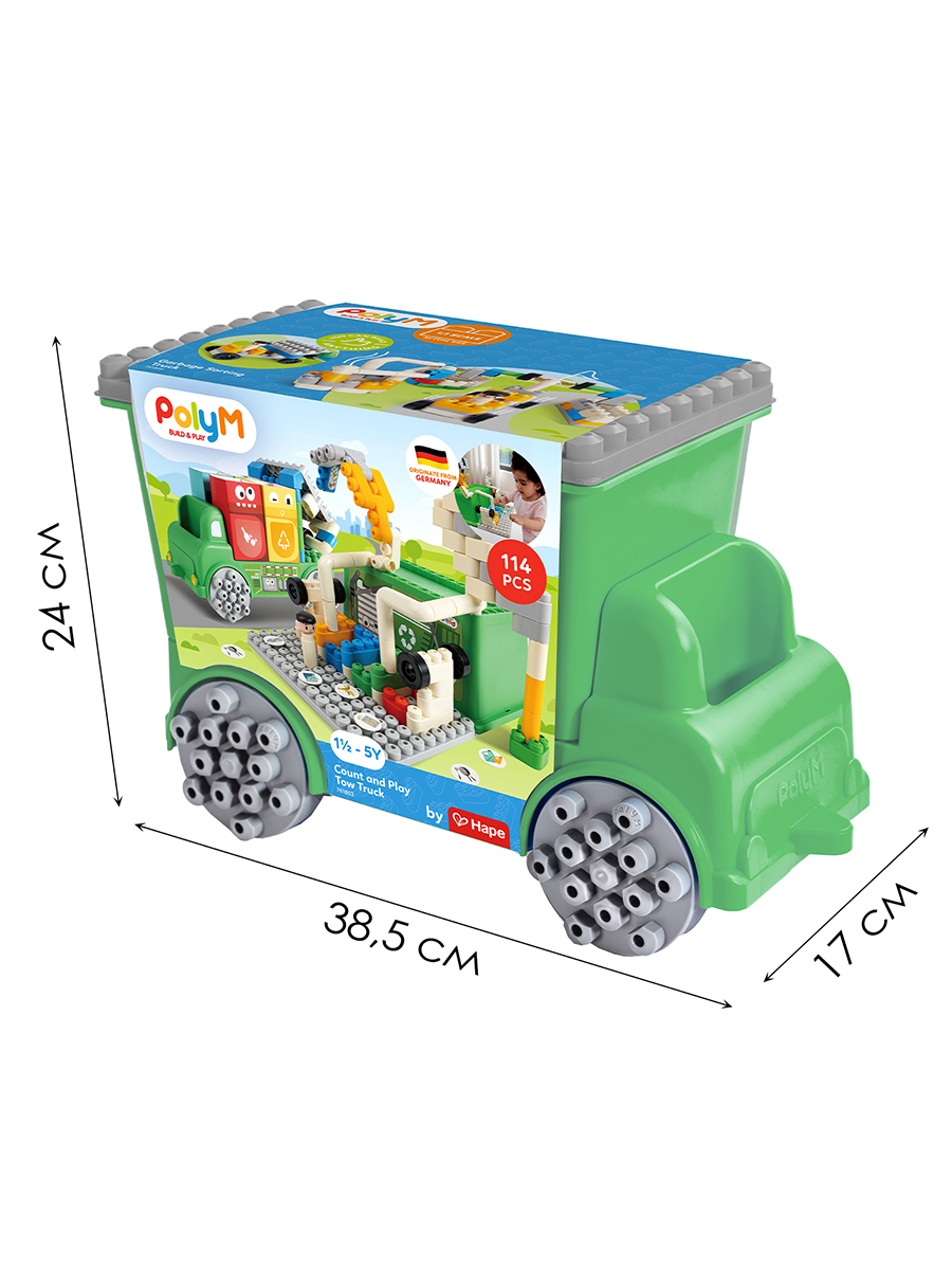 Конструктор Hape Грузовик 101 дет. - фото 3
