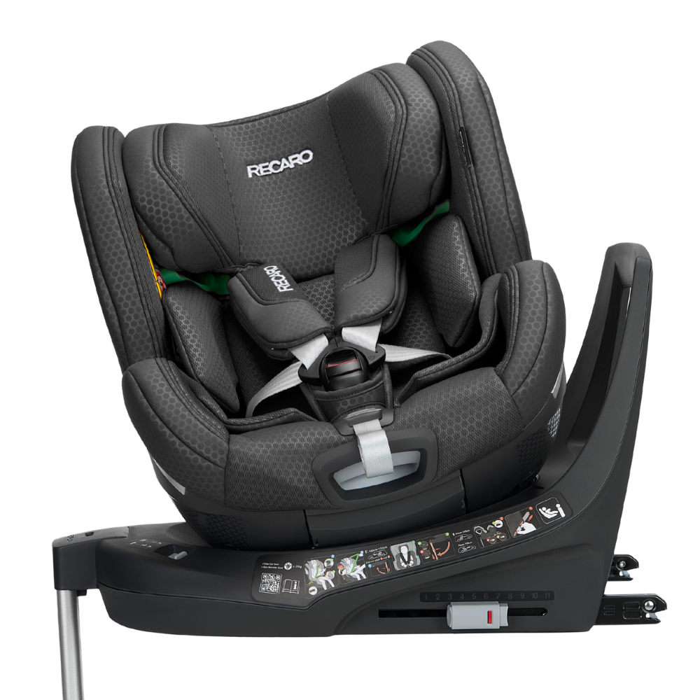 Автокресло Recaro Xenon 1 KID Isofix 0+/1/2 (0-25 кг) черный - фото 11