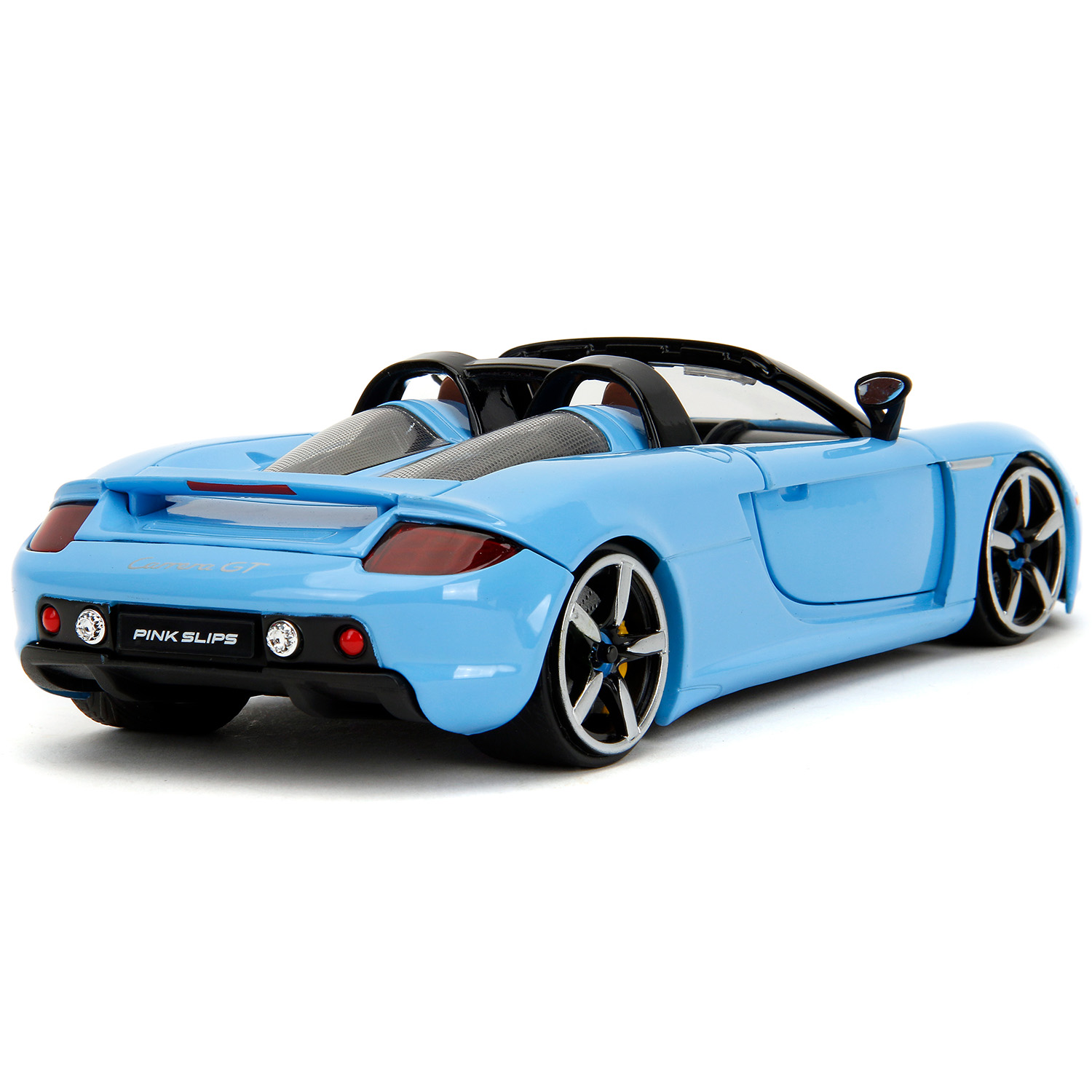 Автомобиль Jada Porsche Carrera GT Pink Slips 2005 1:24 ТоуR371 - фото 6