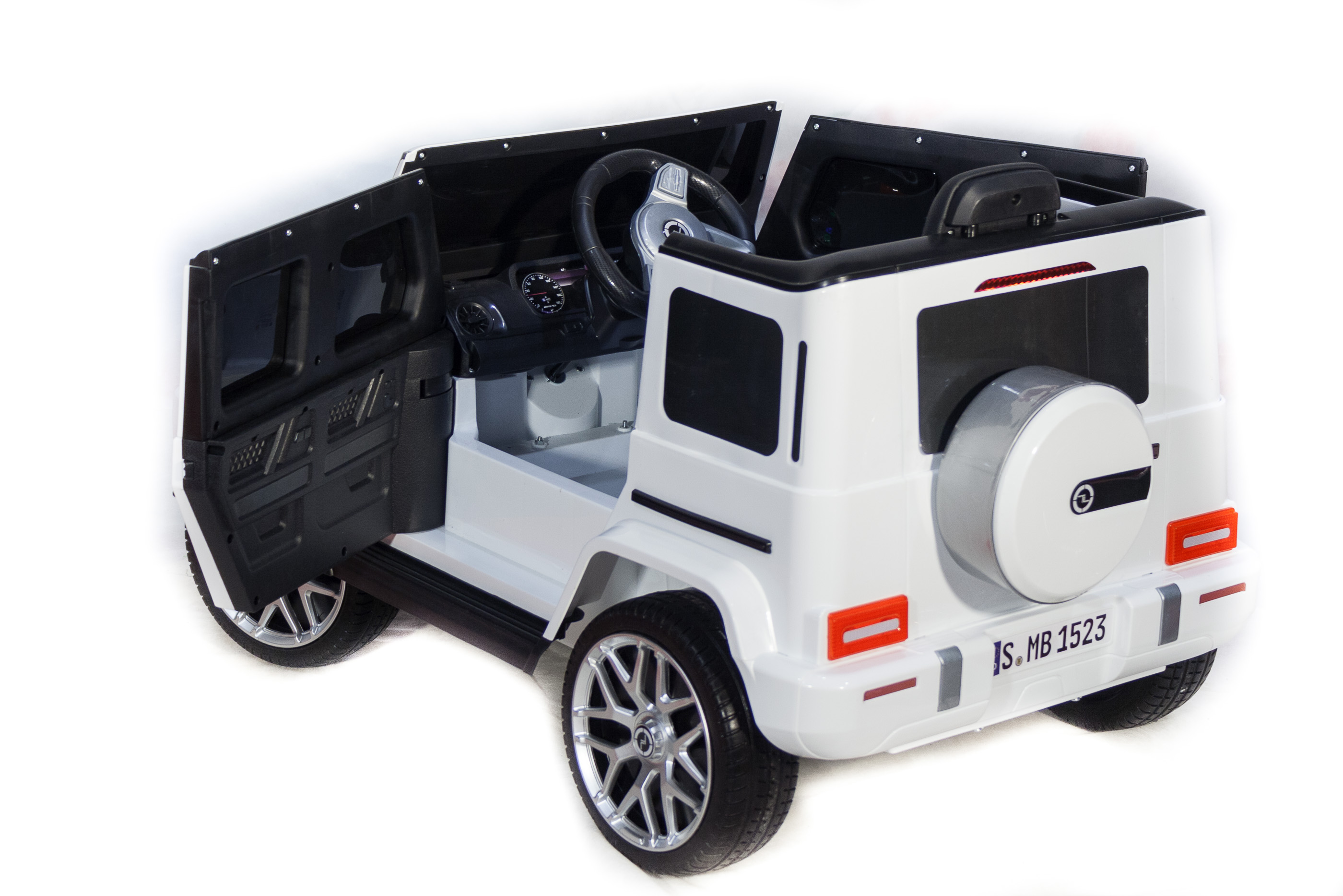 Электромобиль TOYLAND Mercedes колеса EVA, ПОЛНЫЙ ПРИВОД С пультом ДУ - фото 5