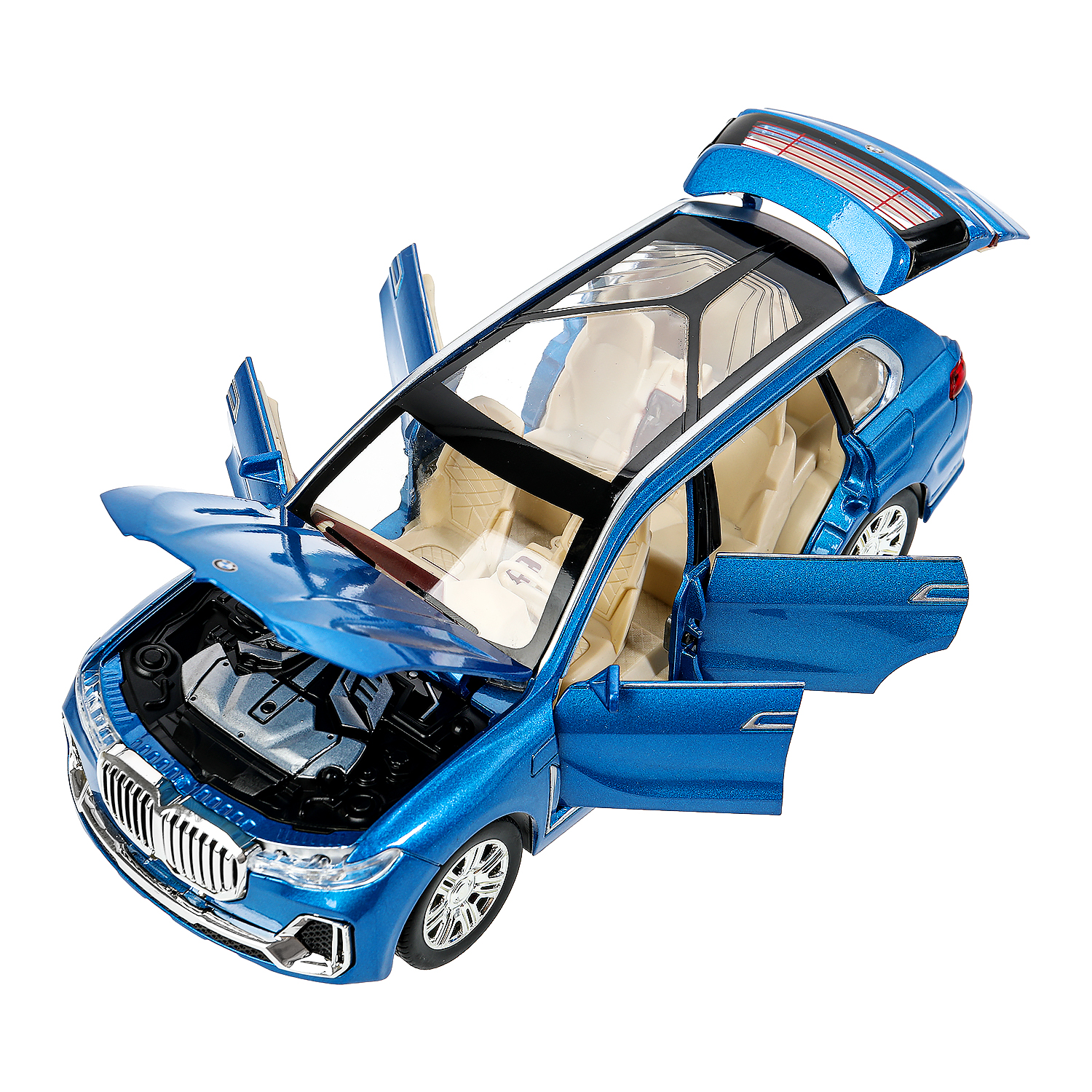 Автомобиль Технопарк BMW x7 1:26 384347 - фото 8