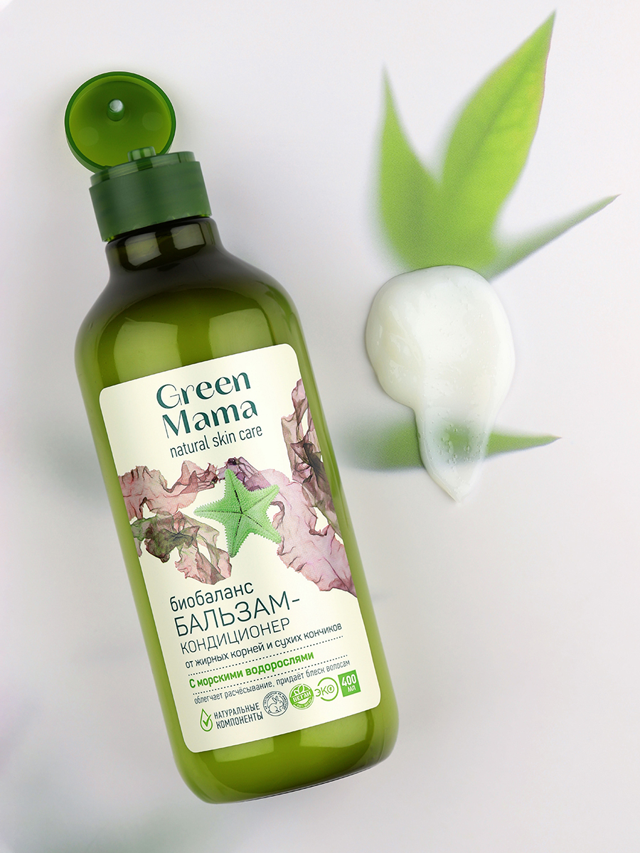 Бальзам Green Mama Морской Сад Биобаланс 400 мл 1 шт. - фото 6