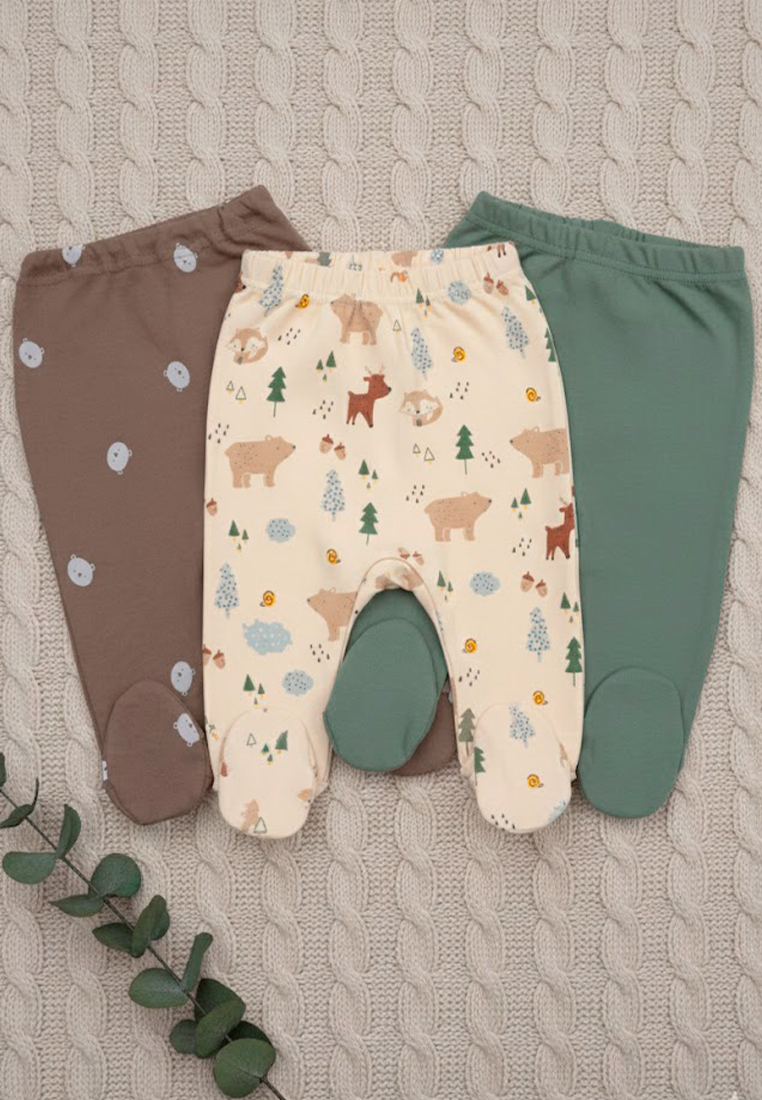 Ползунки 3 шт YOULALA 0553206001 - фото 6