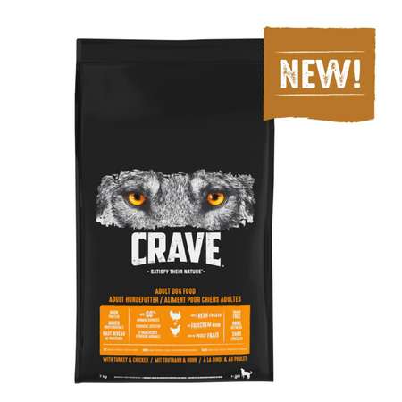 Корм для собак Crave курица-индейка 7кг