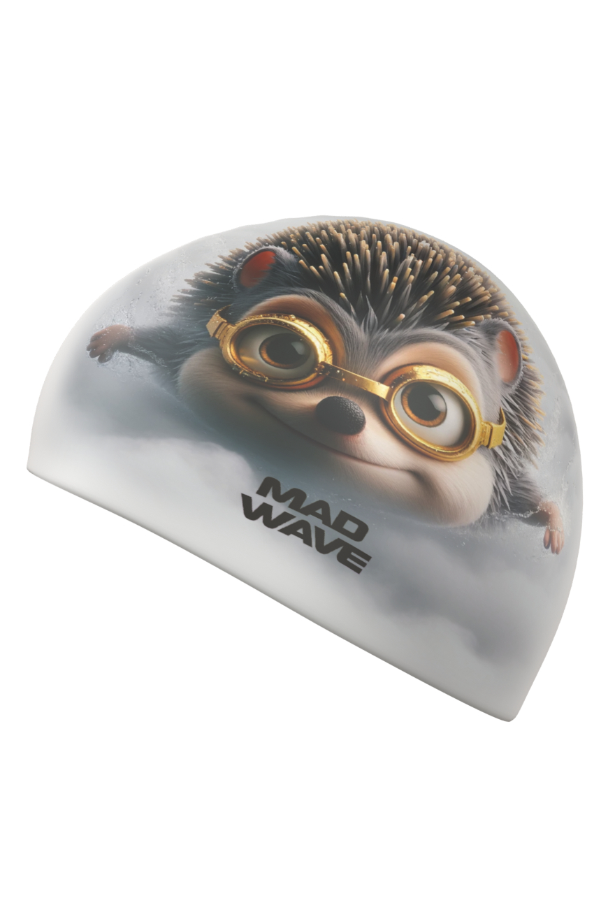 Шапочка для бассейна Mad Wave Hedgehog HQ M0554 40 0 00W - фото 3