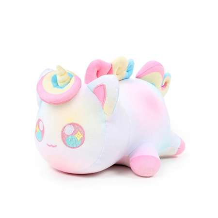Мягкая игрушка-подушка Михи-Михи кот Единорог Unicorn Cat 30 см