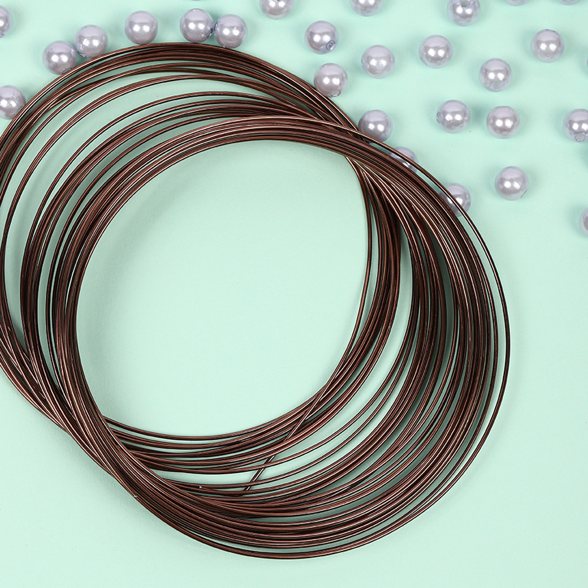 Проволока Magic 4 Hobby Ø 1мм цвет коричневый рул.10м - фото 3