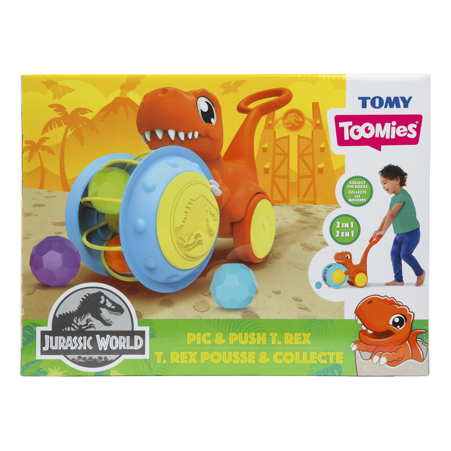 Игрушка Tomy каталка Динозавр Ти-рекс - фото 4