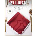Набор из 4 сервировочных салфеток Wellness Фетина*099