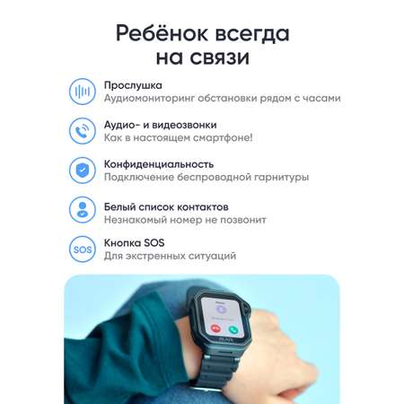 Детские смарт-часы ELARI KidPhone Techno 4G