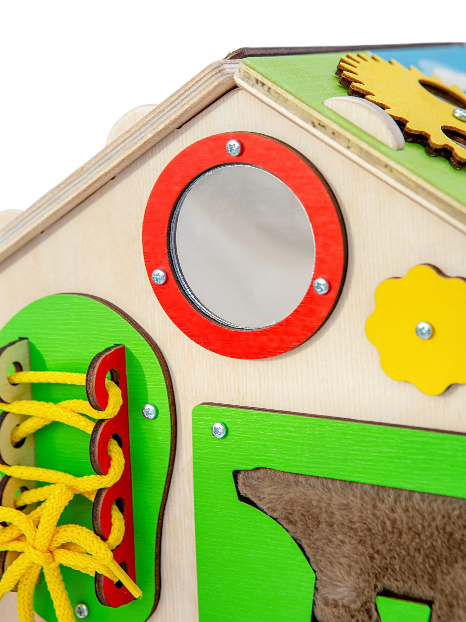 Игрушка Mag Wood бизиборд Кручу-верчу - фото 10