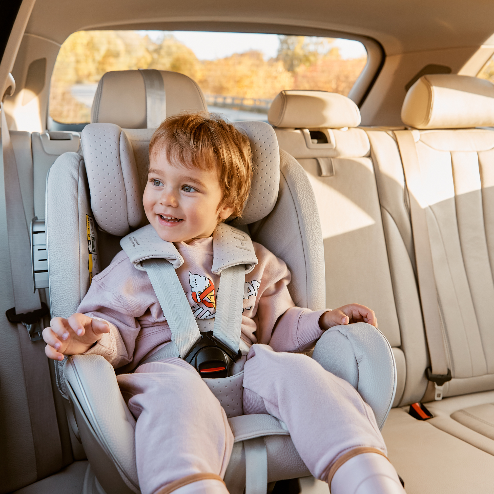 Автокресло Happy Baby I-Unix Isofix 0+/1/2/3 (0-36 кг) серый - фото 16