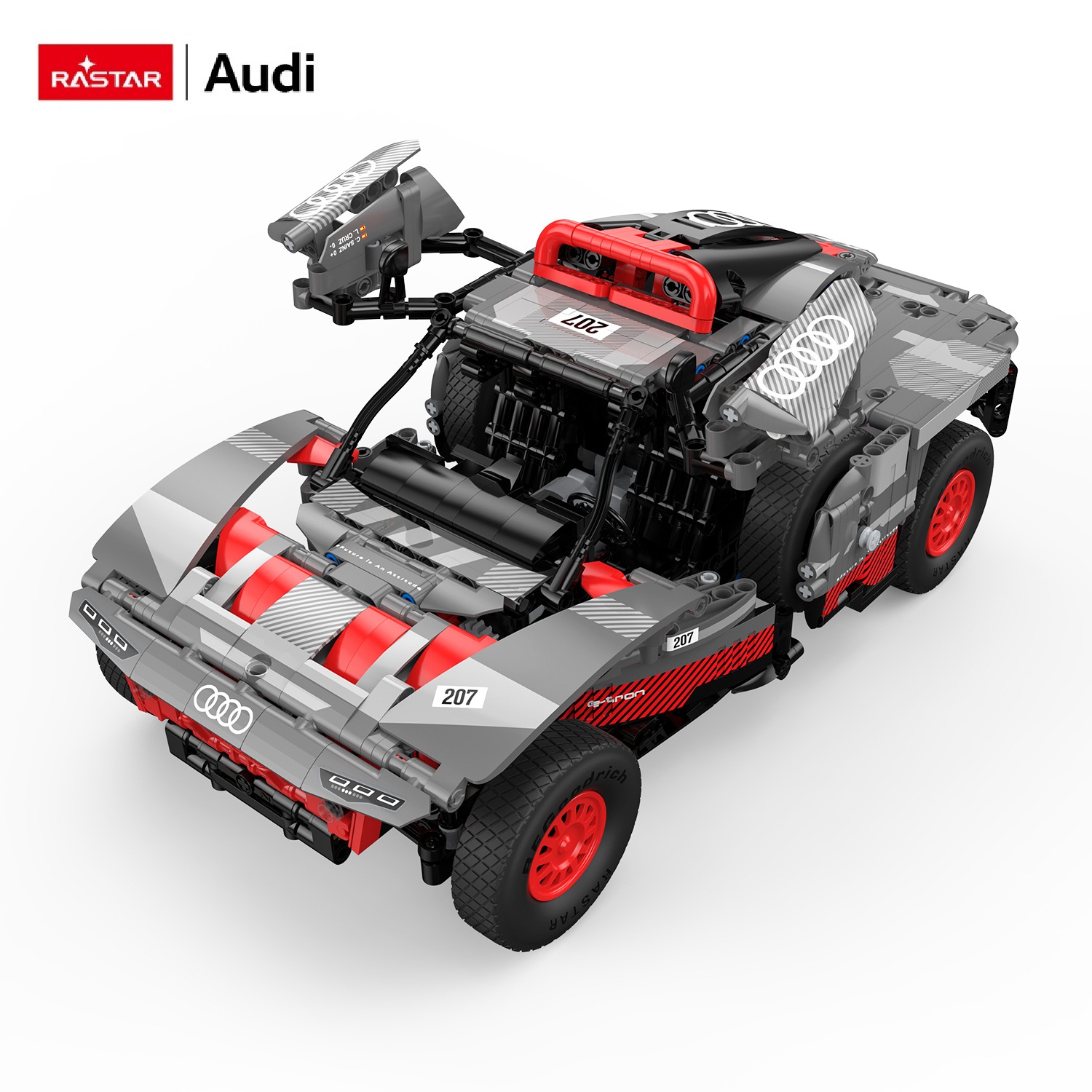 Конструктор Rastar Audi RS блочный - фото 11