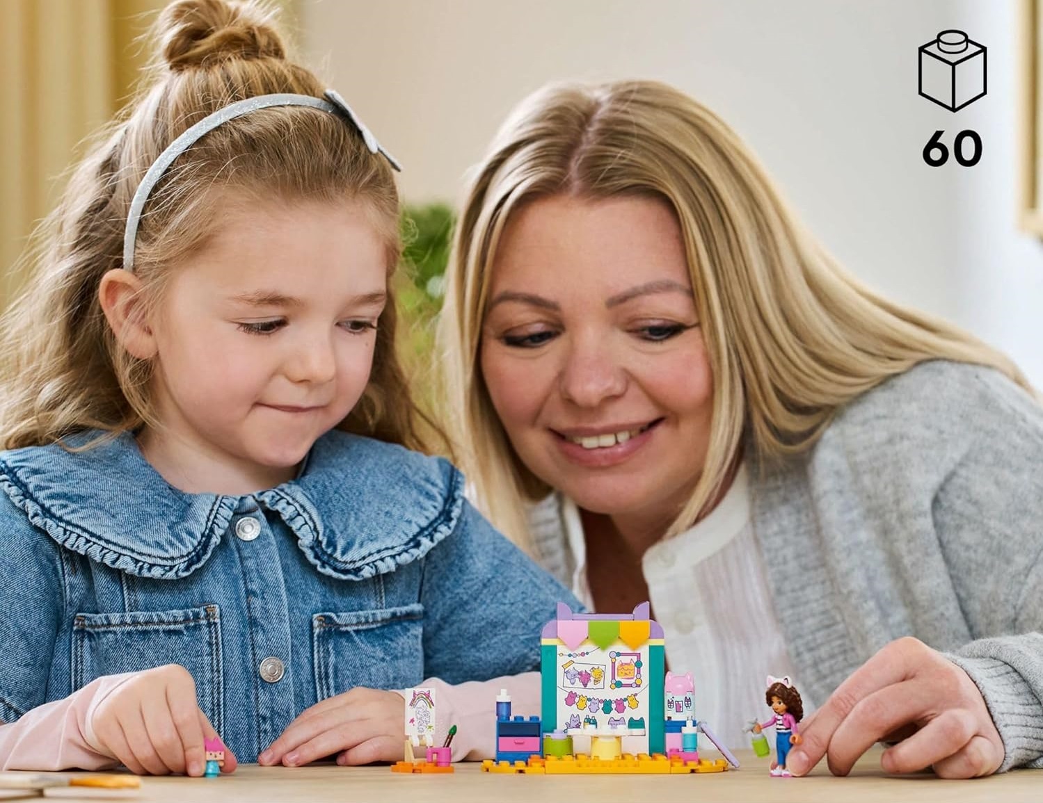 Конструктор LEGO Gabbys Dollhouse Работа с детской коробкой 60 дет. - фото 6