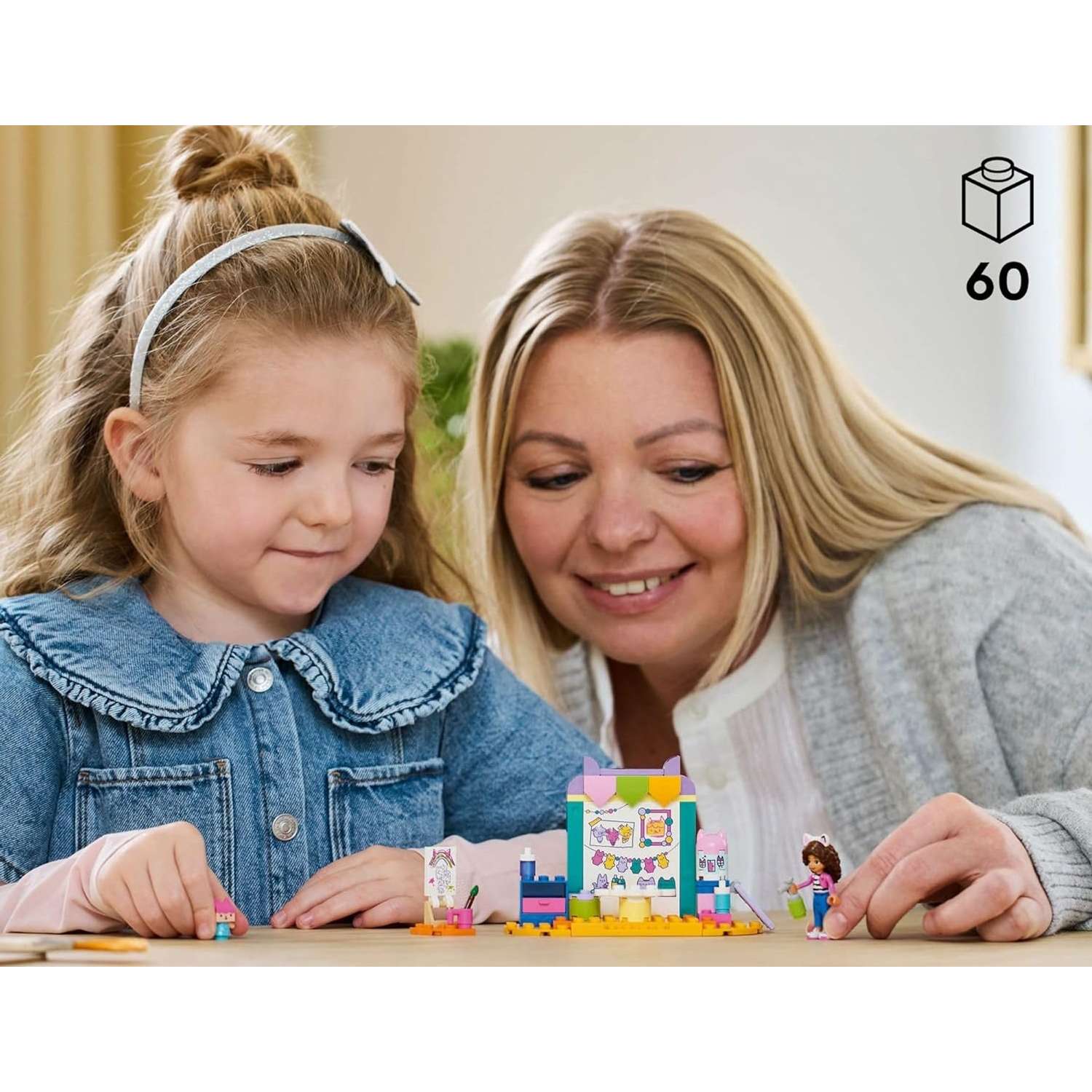 Конструктор LEGO Gabbys Dollhouse Работа с детской коробкой 60 дет. - фото 6