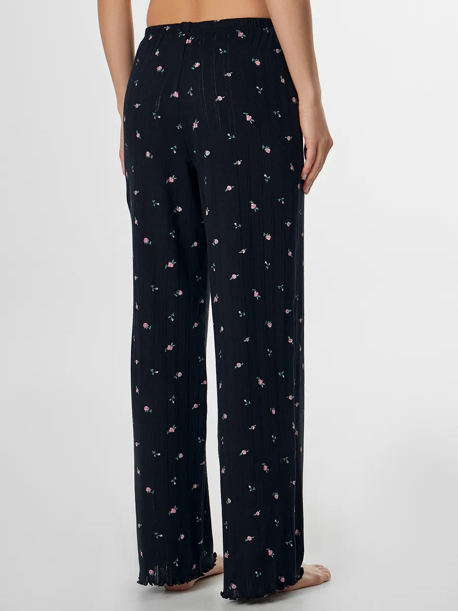 Пижама Mark Formelle (Марк Формэль) 592613/розочки на черном - фото 8