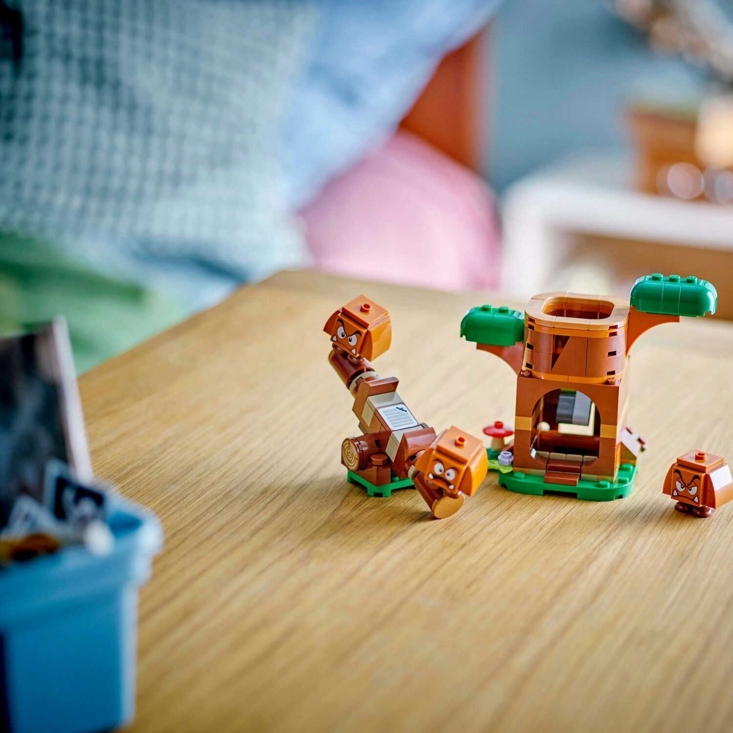 Конструктор LEGO Super Mario Игровая площадка Гумбы блочный - фото 8