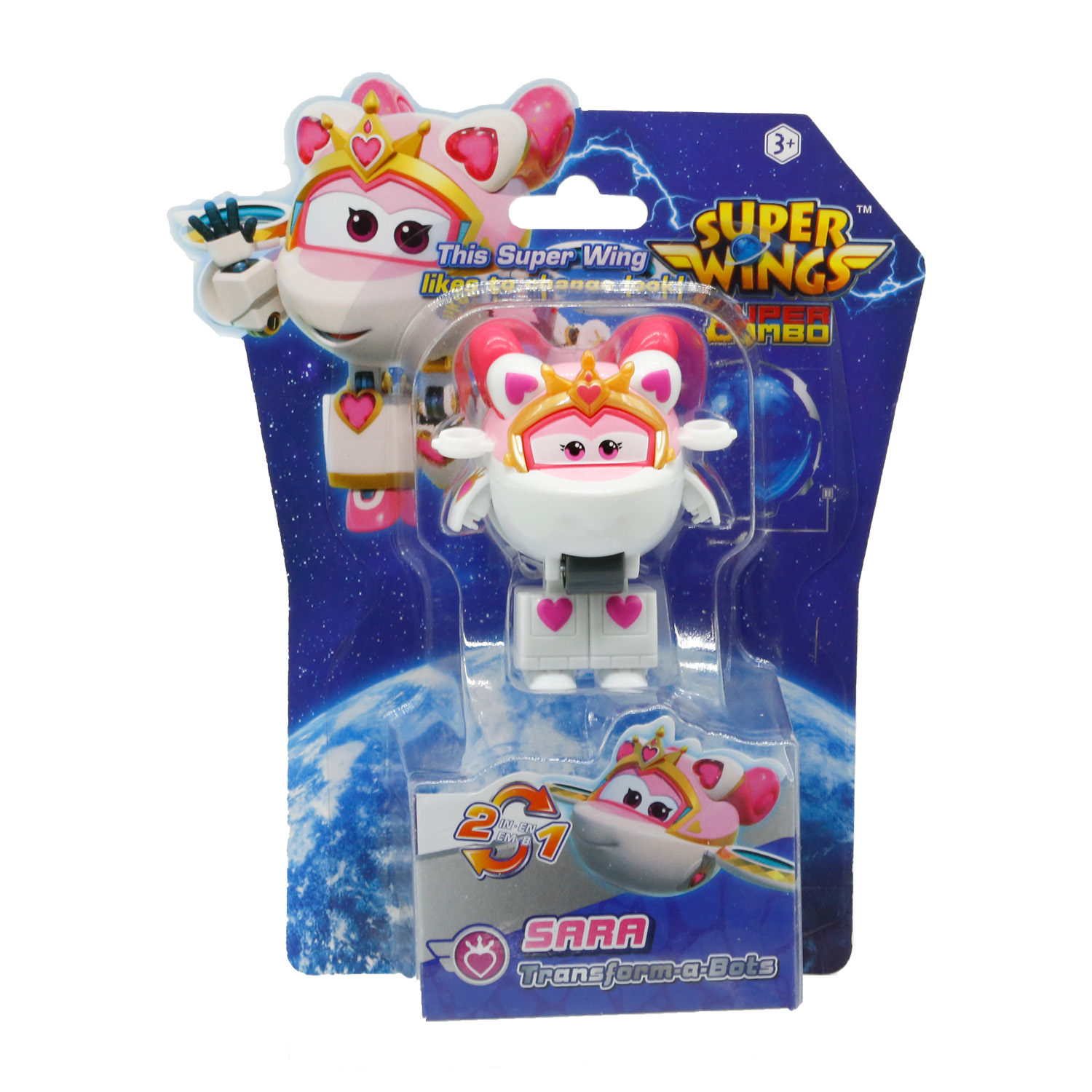 Фигурка Super Wings Сара 9 сезон - фото 4