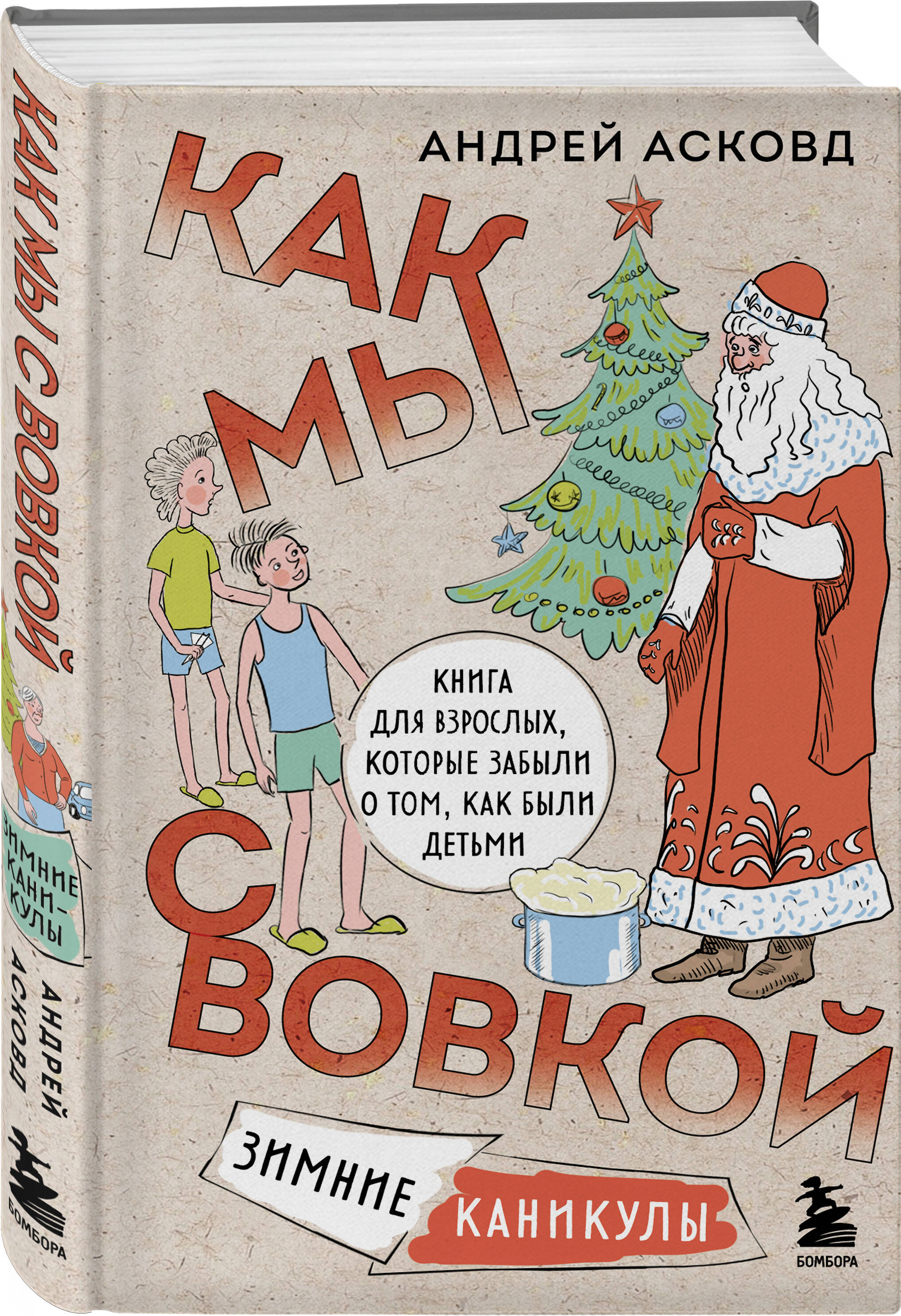Книга БОМБОРА Как мы с Вовкой Зимние каникулы - фото 1