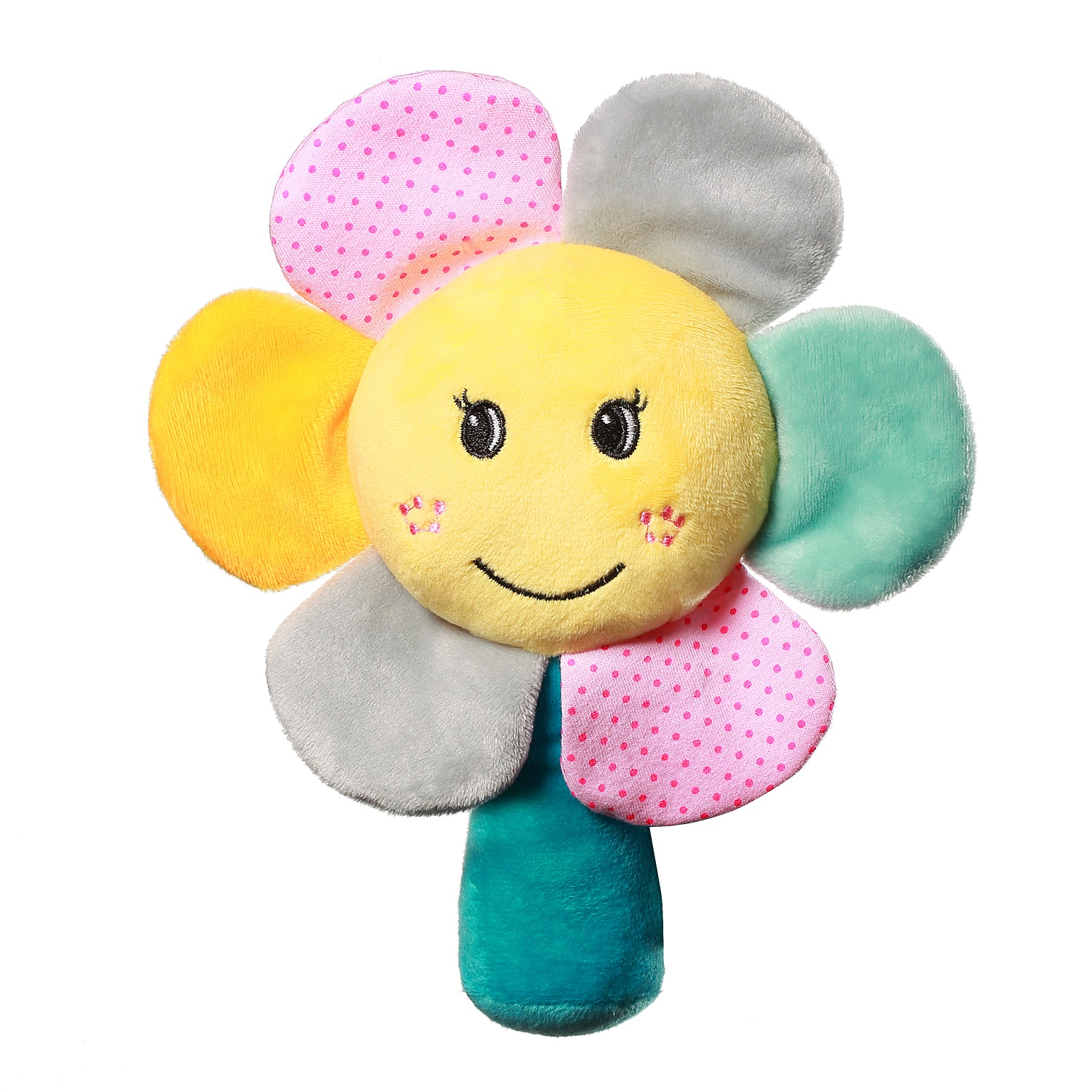 Игрушка Babyono погремушка Радужный цветок в ассортименте - фото 3