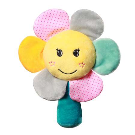 Игрушка Babyono погремушка Радужный цветок в ассортименте
