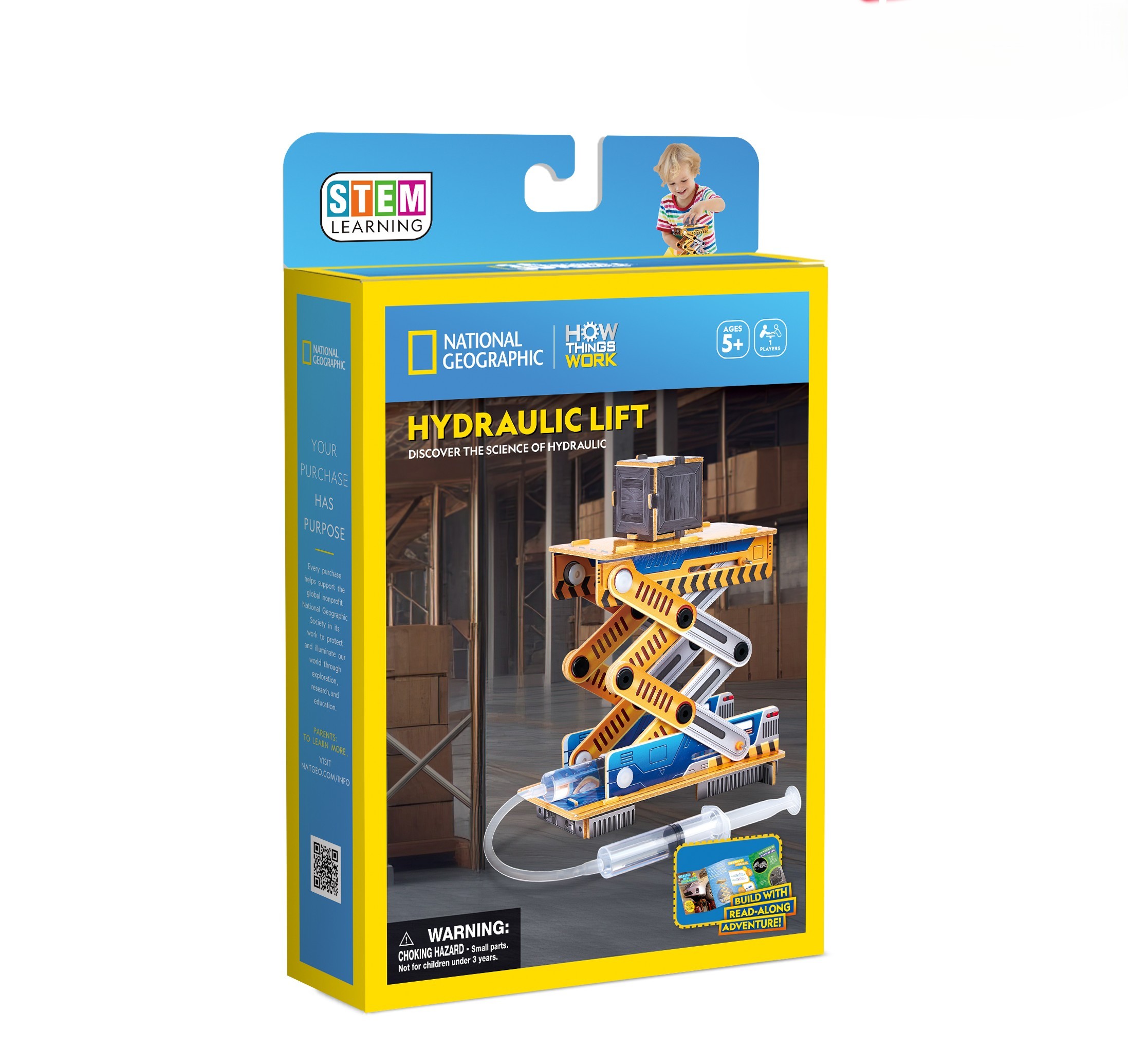 Конструктор CubicFun Гидравлический подъемник 3D - фото 9