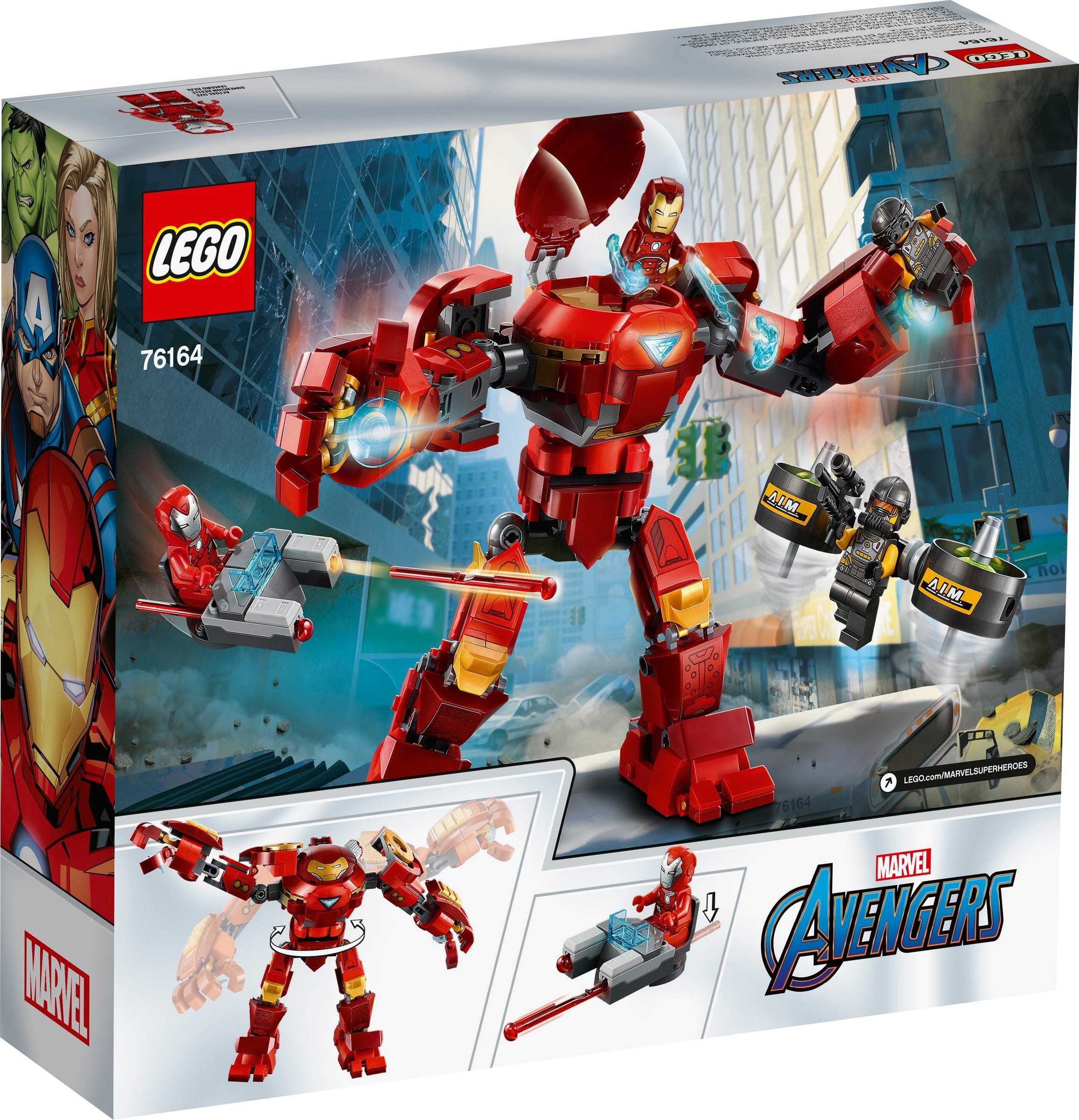 Конструктор LEGO Marvel Super Heroes 76164 456 дет. - фото 9