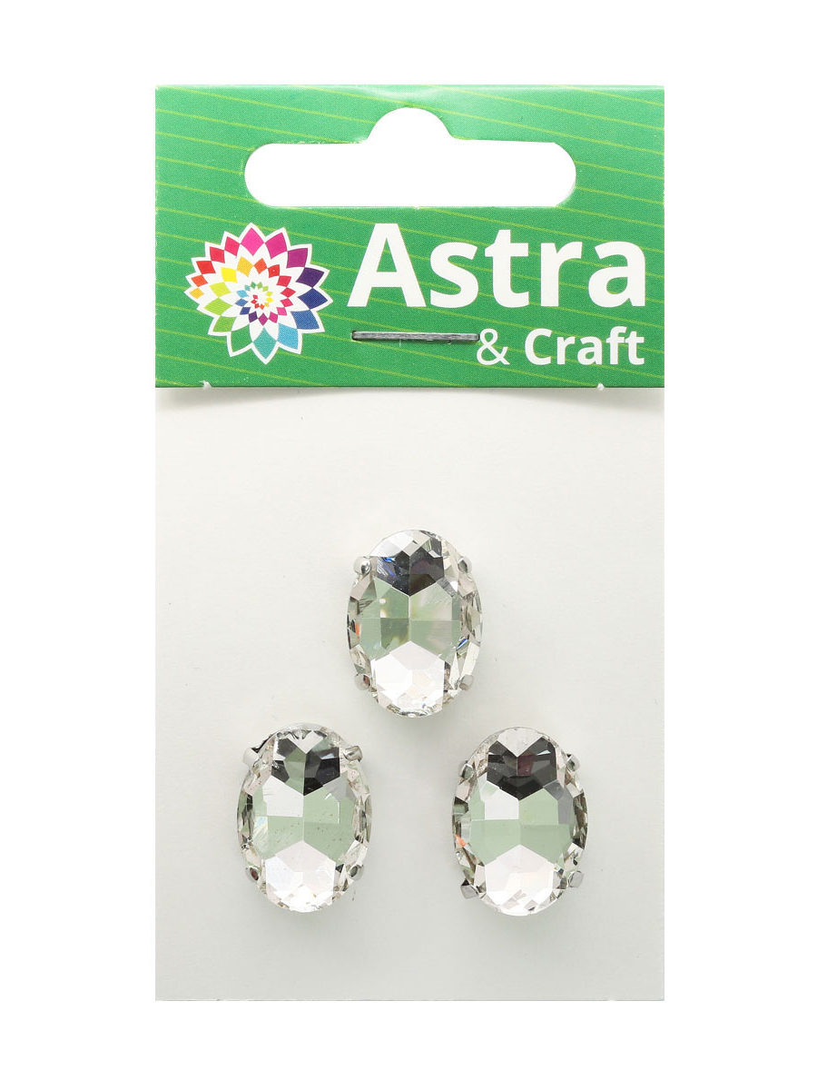 Набор для творчества Astra Craft бисер Хрустальные стразы - фото 7