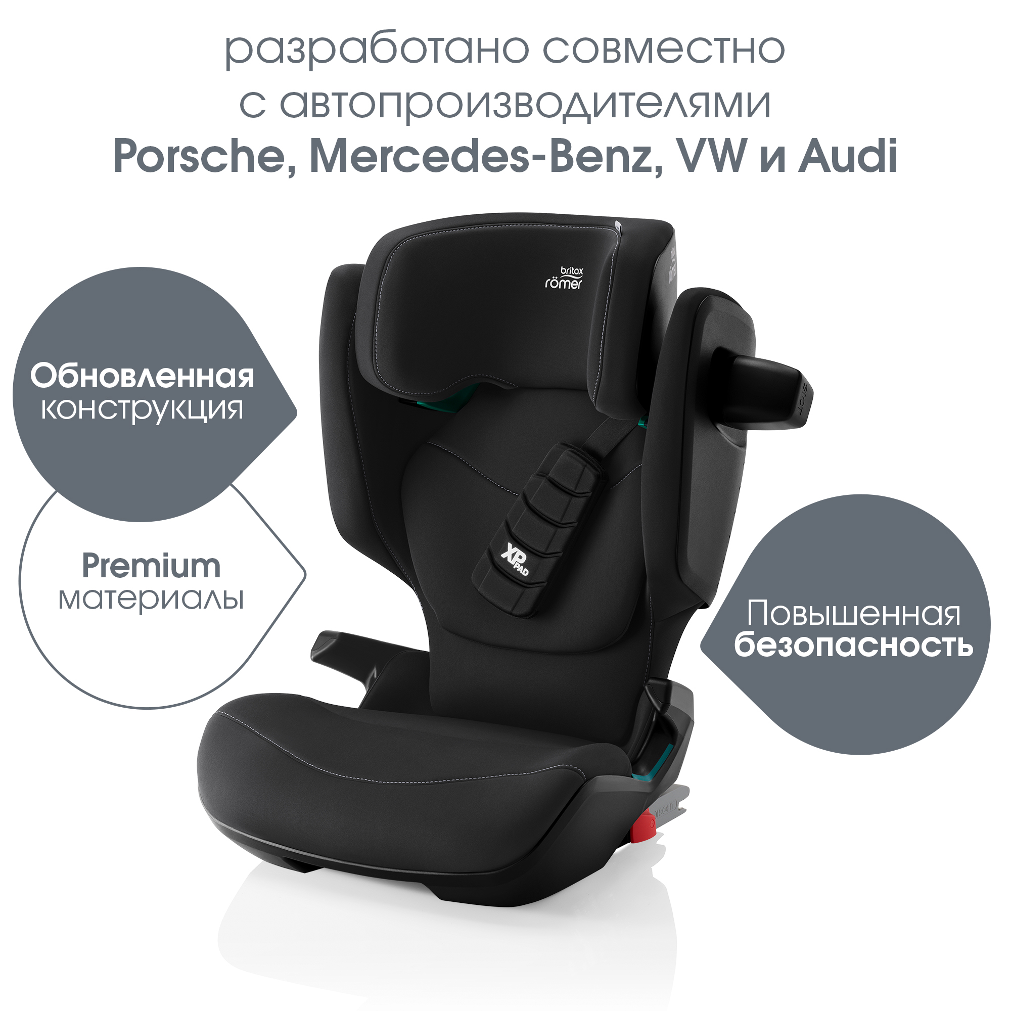Автокресло Britax Roemer Kidfix PRO Isofix 2/3 (15-36 кг) - фото 4