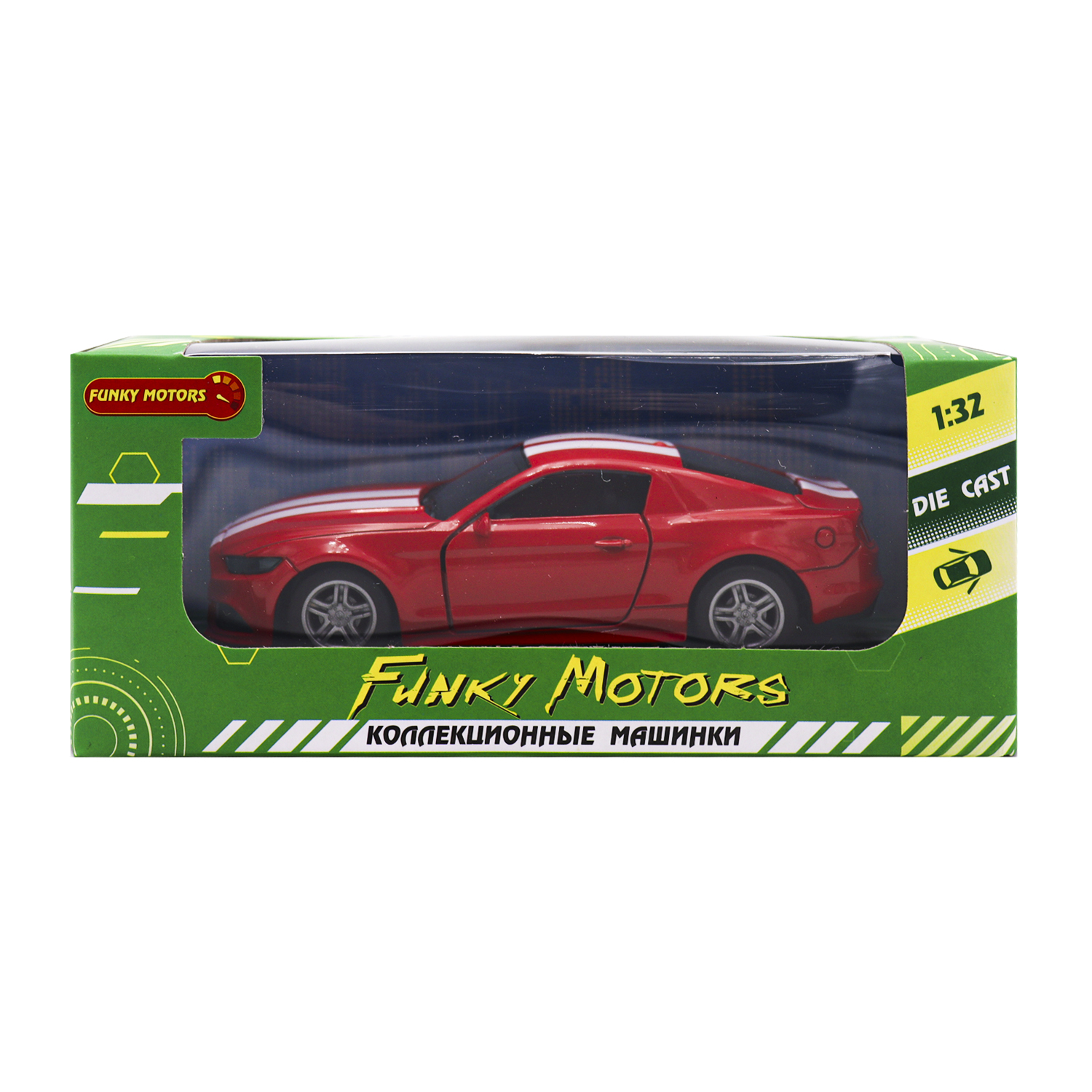 Автомобиль Funky Toys Спорткар с дизайном 1:32 FT1101-57 - фото 4