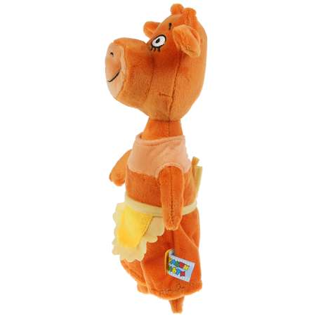 Игрушка мягкая Мульти Пульти Оранжевая корова Мама 27 см