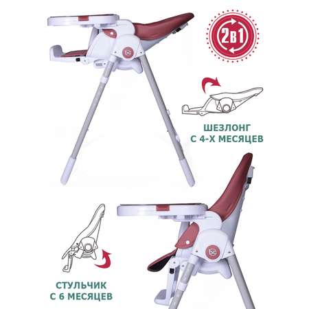 Стульчик для кормления BabyCare Peanut классический