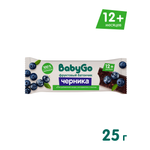 Батончик фруктовый BabyGo с черникой 25 г с 12месяцев