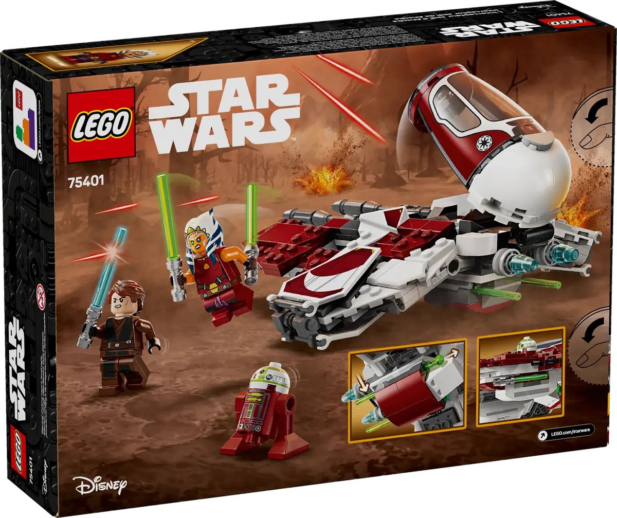 Конструктор LEGO Star Wars Джедайский перехватчик Асоки - фото 11