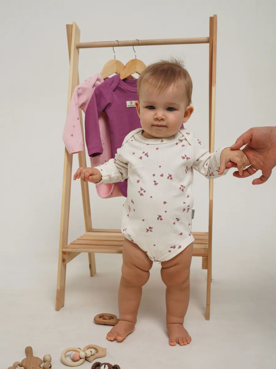 Боди 3 шт Супер Пупс нбр/3пр/бд/sk20/рубчик/сердцалюбви - фото 18