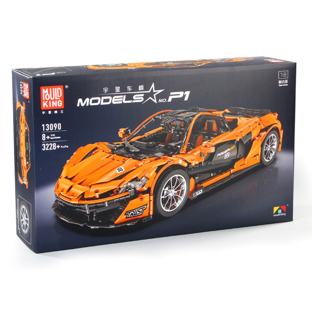 Конструктор Mould King Гиперкар McLaren P1 сборная игровая модель - фото 27