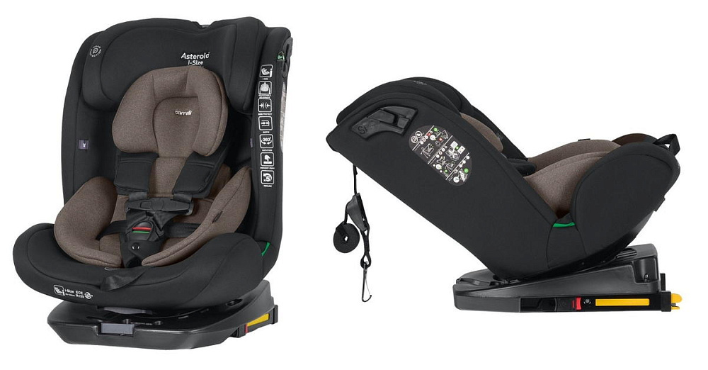 Автокресло Carrello Asteroid i-Size KD10 Isofix 0+/1/2/3 (0-36 кг) коричневый - фото 2