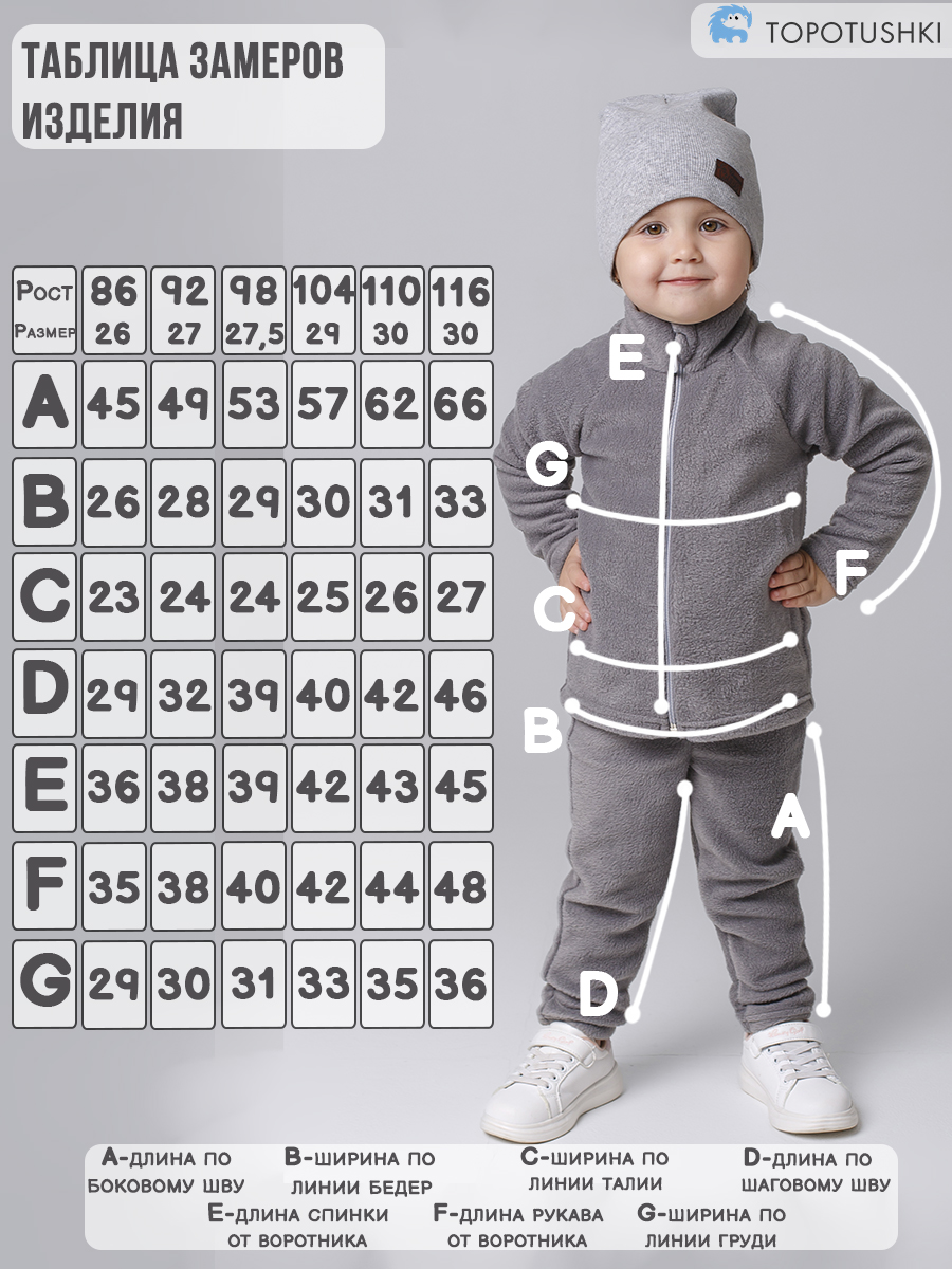 Костюм TOPOTUSHKI Т09346612фл - фото 2