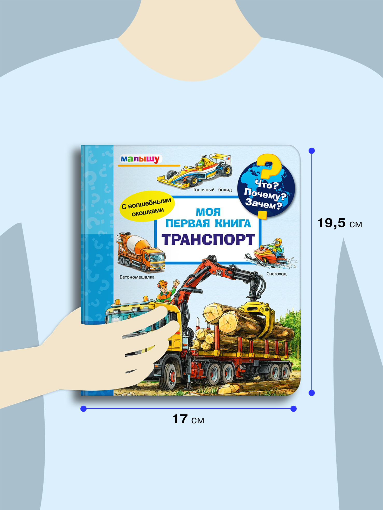 Книга Омега-Пресс Энциклопедия для малышей с окошками Что? Почему? Зачем? Транспорт - фото 2