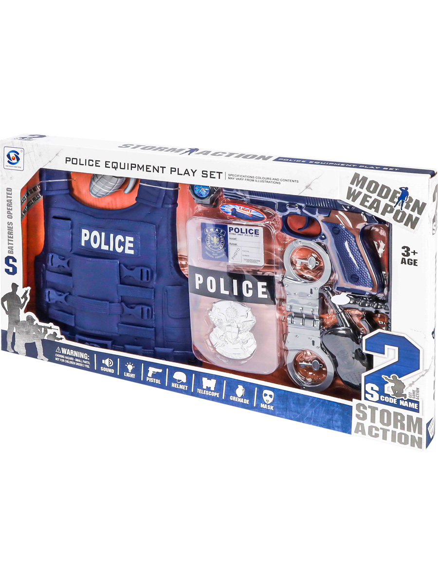 Игрушка Рыжий кот Полицейский 11 предм. - фото 7