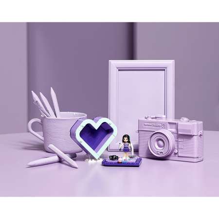Конструктор LEGO Friends Шкатулка-сердечко Эммы блочный