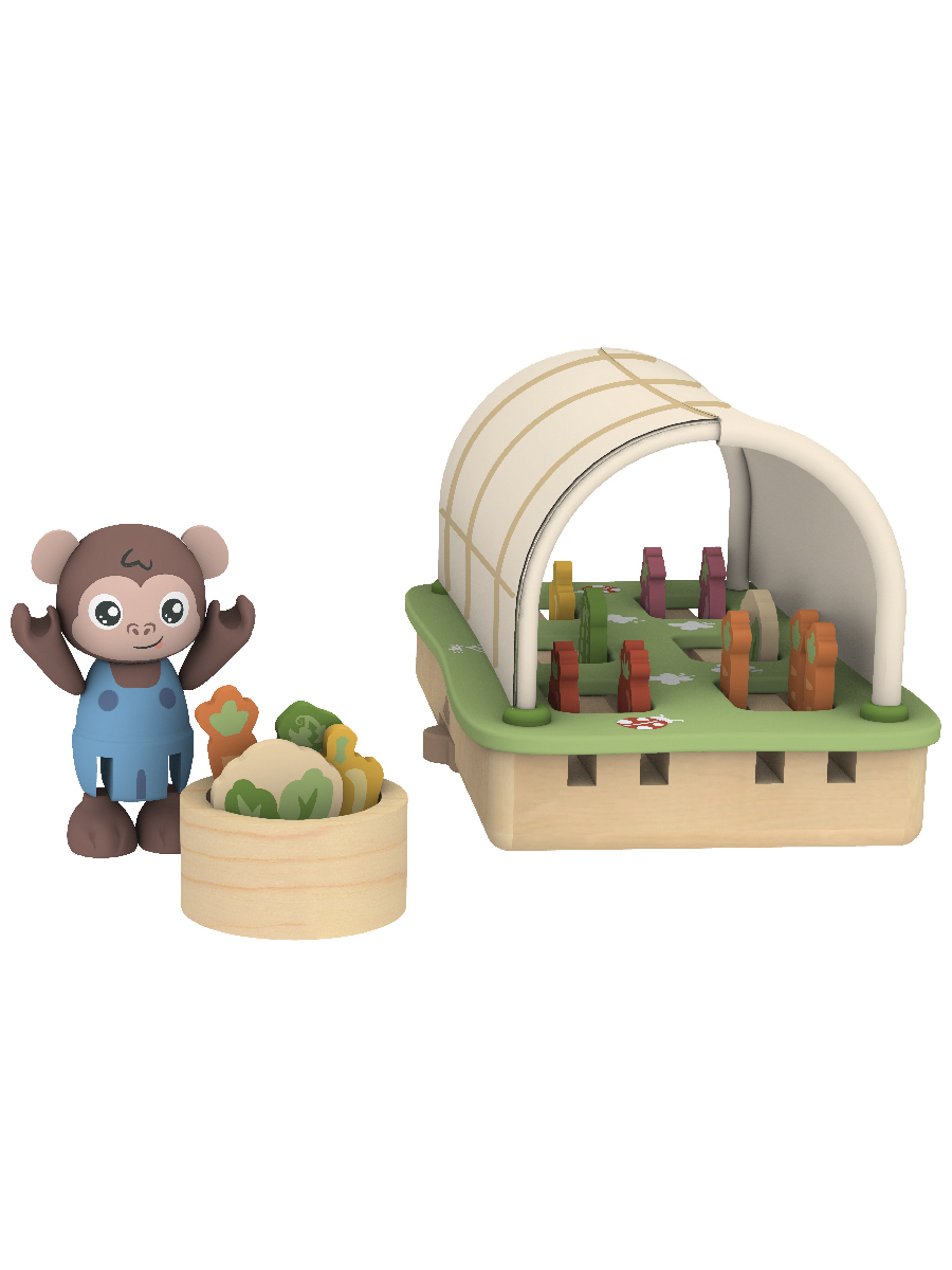 Игрушка Hape Собираем урожай Мини-дом - фото 4