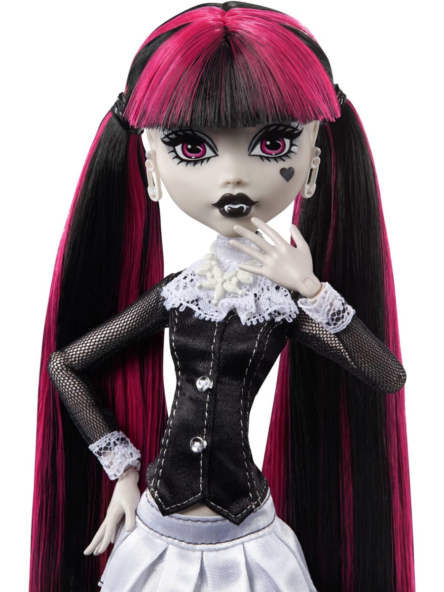 Кукла модельная Monster High Reel Drama HKN27 Дракулаура высота 27 см HKN27 - фото 7