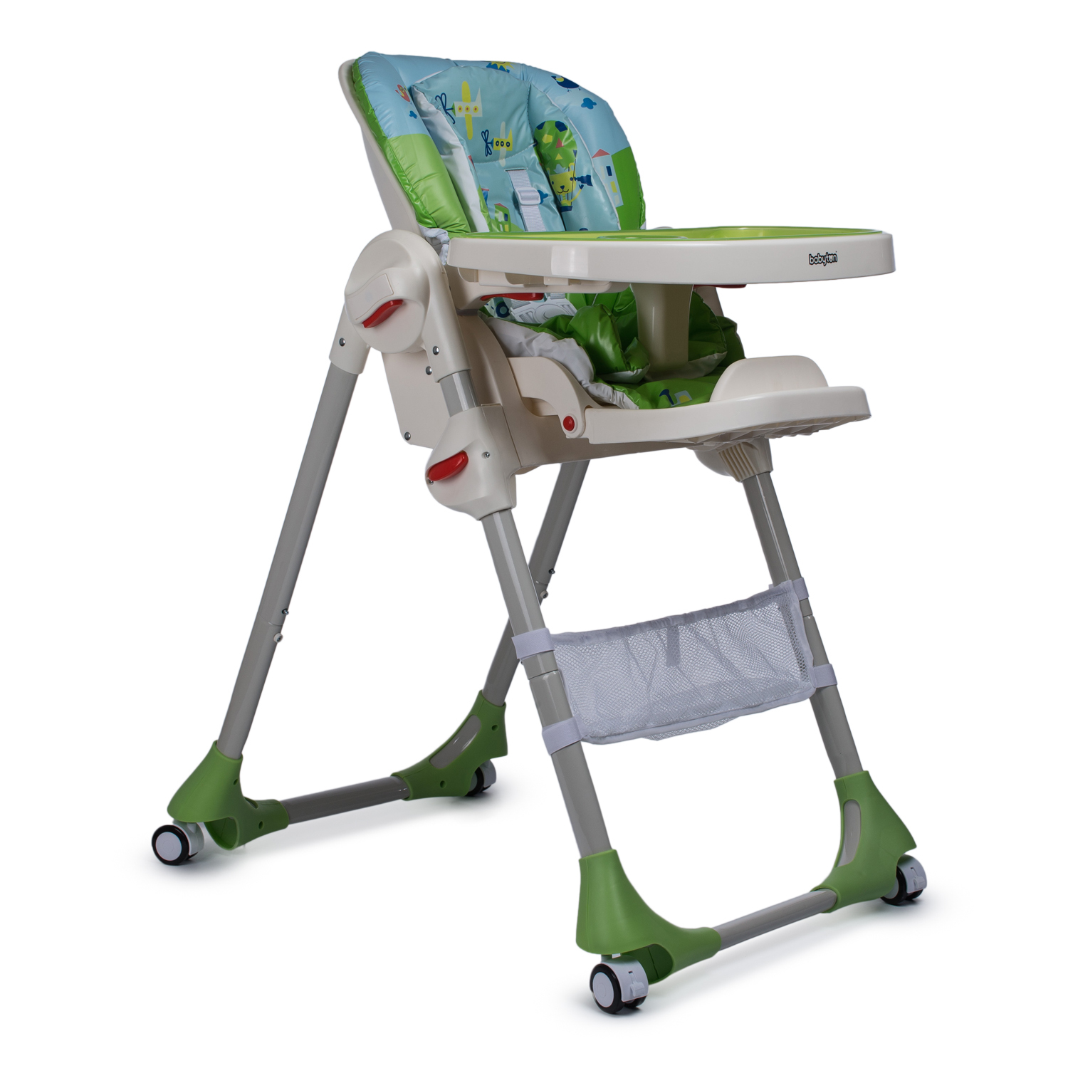 Стульчик для кормления Babyton Tasty Green классический - фото 7