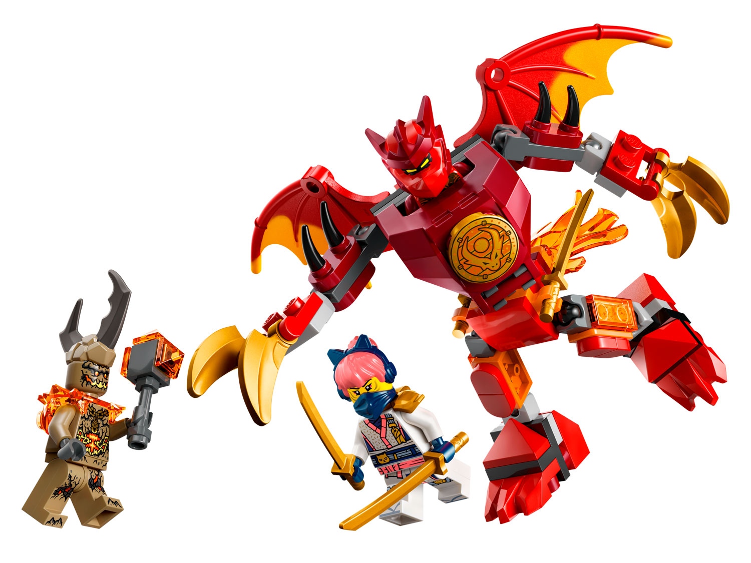 Конструктор LEGO NINJAGO Боевой набор 71851 85 дет. - фото 2